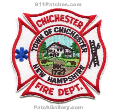 Chichester Fire Department Patch (New Hampshire)
Scan By: PatchGallery.com
Keywords: town of dept. inc. 1727