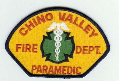 Chino Valley Fire Dept Paramedic
Thanks to PaulsFirePatches.com for this scan.
Keywords: california department