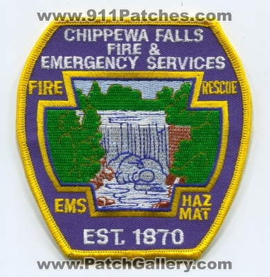 Chippewa Falls Fire and Emergency Services (Wisconsin)
Scan By: PatchGallery.com
Keywords: & department dept. rescue ems hazmat haz-mat