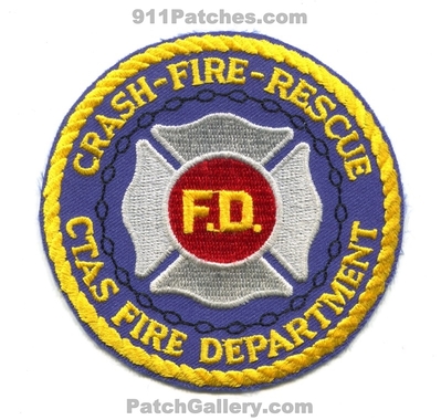 Chrysler Technologies Airborne Systems CTAS Fire Department Crash Rescue Patch (Texas)
Scan By: PatchGallery.com
Keywords: dept. arff aircraft airport firefighter firefighting