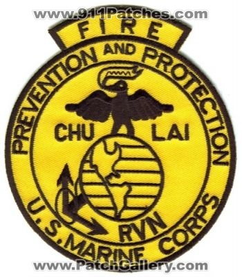 Chu Lai Fire Prevention And Protection US Marine Corps USMC Military Patch (Vietnam)
Scan By: PatchGallery.com
Keywords: u.s.m.c. rvn department dept.