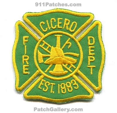 Cicero Fire Department Patch (New York)
Scan By: PatchGallery.com
Keywords: dept. est. 1883