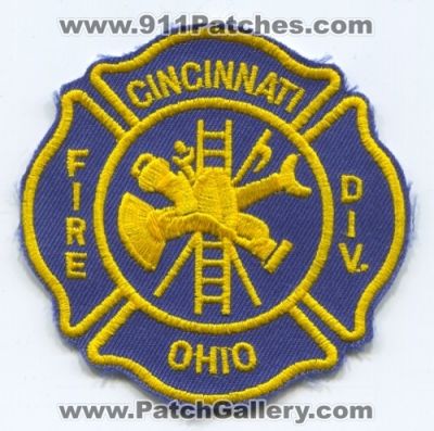 Cincinnati Fire Division (Ohio)
Scan By: PatchGallery.com
Keywords: div. department dept.