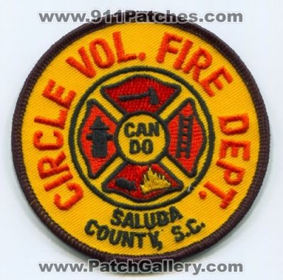Circle Volunteer Fire Department (South Carolina)
Scan By: PatchGallery.com
Keywords: vol. dept. saluda county co. s.c. sc