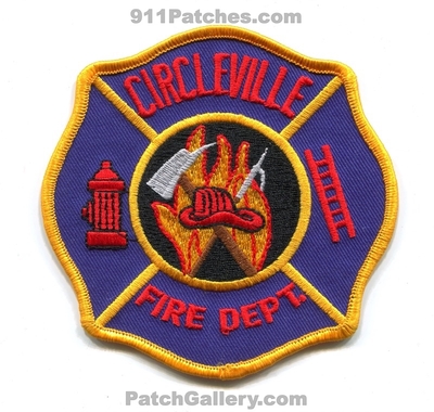 Circleville Fire Department Patch (Ohio) (Confirmed)
Scan By: PatchGallery.com
Keywords: dept.