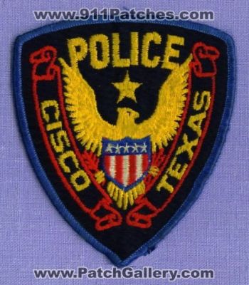 Cisco Police Department (Texas)
Thanks to apdsgt for this scan.
Keywords: dept.