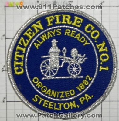 Citizen Fire Company Number 1 Steelton (Pennsylvania)
Thanks to swmpside for this picture.
Keywords: co. no. #1