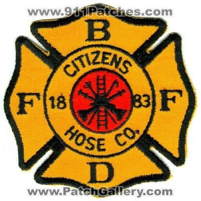 Citizens Hose Company Fire BFFD (UNKNOWN STATE)
Scan By: PatchGallery.com
Keywords: co.