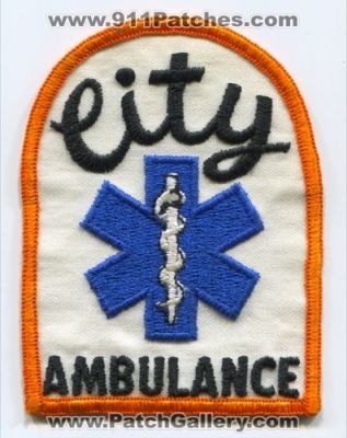 City Ambulance (Montana)
Scan By: PatchGallery.com
Keywords: ems emt paramedic