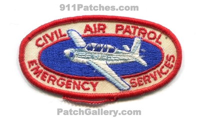 Civil Air Patrol Emergency Services USAF Military Patch (No State Affiliation)
Scan By: PatchGallery.com
Keywords: cap force
