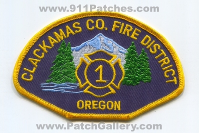 Clackamas County Fire District 1 Patch (Oregon)
Scan By: PatchGallery.com
Keywords: co. dist. number no. #1 department dept.