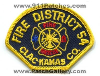 Clackamas County Fire Rescue District 54 (Oregon)
Scan By: PatchGallery.com
Keywords: co.