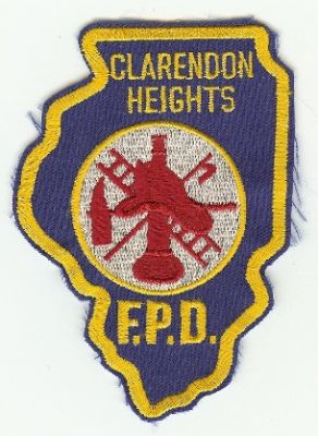 Clarendon Heights FPD
Thanks to PaulsFirePatches.com for this scan.
Keywords: illinois fire protection district