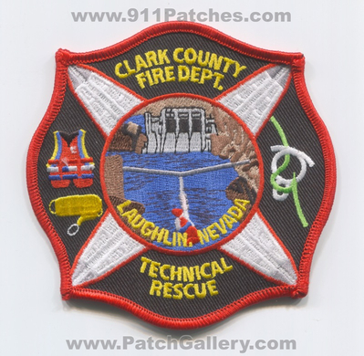Clark County Fire Department Technical Rescue Laughlin Patch (Nevada)
Scan By: PatchGallery.com
Keywords: Co. Dept. TRT Company Co. Station Las Vegas Hoover Dam