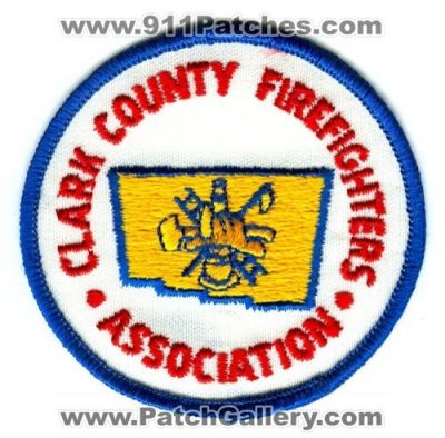 Clark County FireFighters Association (Ohio)
Scan By: PatchGallery.com
Keywords: department dept.