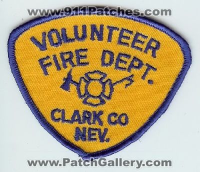 Clark County Volunteer Fire Department (Nevada)
Thanks to Mark C Barilovich for this scan.
Keywords: dept. co. nev. las vegas