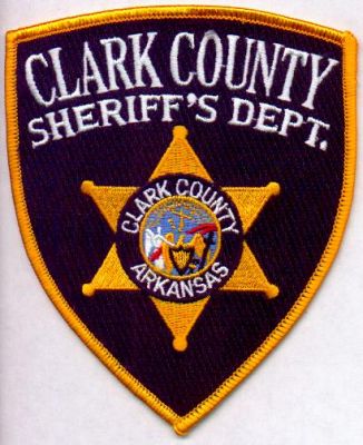 Clark County Sheriff's Dept
Thanks to EmblemAndPatchSales.com for this scan.
Keywords: arkansas department sheriffs