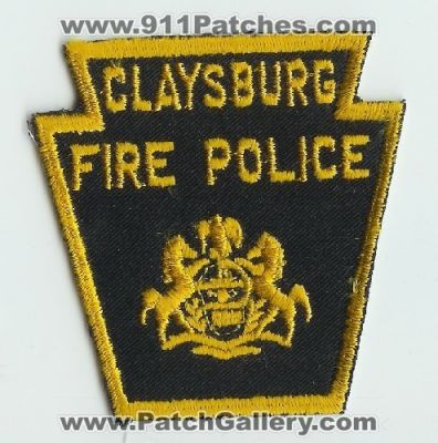 Claysburg Fire Police (Pennsylvania)
Thanks to Mark C Barilovich for this scan.
