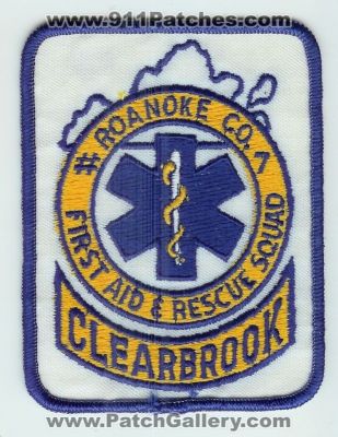 Roanoke County First Aid and Rescue Squad 7 Clearbrook (Virginia)
Thanks to Mark C Barilovich for this scan.
Keywords: co. #7 & ems