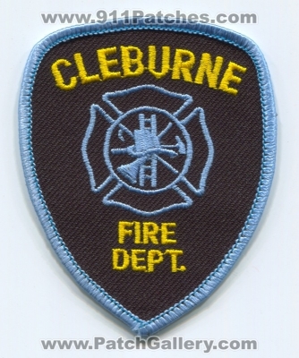 Cleburne Fire Department Patch (Texas)
Scan By: PatchGallery.com
Keywords: dept.