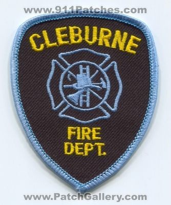 Cleburne Fire Department Patch (Texas)
Scan By: PatchGallery.com
Keywords: dept.