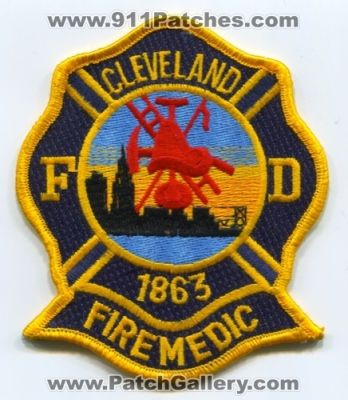 Cleveland Fire Department Firemedic Patch (Ohio)
Scan By: PatchGallery.com
Keywords: dept. fd paramedic ems