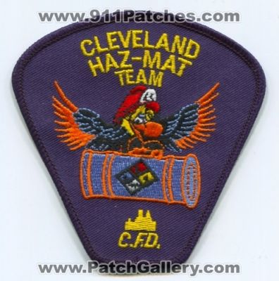 Cleveland Fire Department Haz-Mat Team (Ohio)
Scan By: PatchGallery.com
Keywords: dept. cfd c.f.d. hazmat