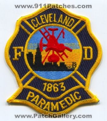 Cleveland Fire Department Paramedic (Ohio)
Scan By: PatchGallery.com
Keywords: dept. fd ems