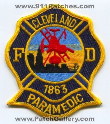 Cleveland Fire Department Paramedic (Ohio)
Scan By: PatchGallery.com
Keywords: dept. fd ems