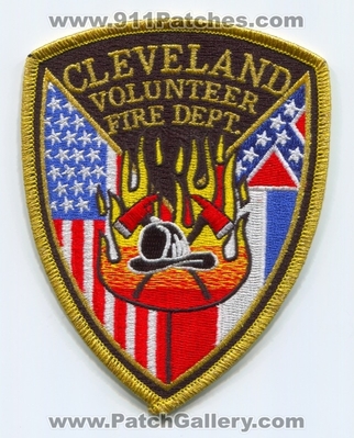 Cleveland Volunteer Fire Department Patch (Mississippi)
Scan By: PatchGallery.com
Keywords: vol. dept.
