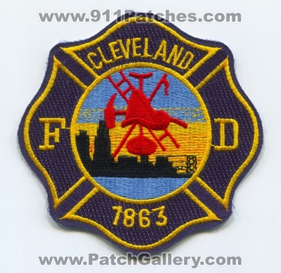 Cleveland Fire Department Patch (Ohio)
Scan By: PatchGallery.com
Keywords: dept. fd 1863