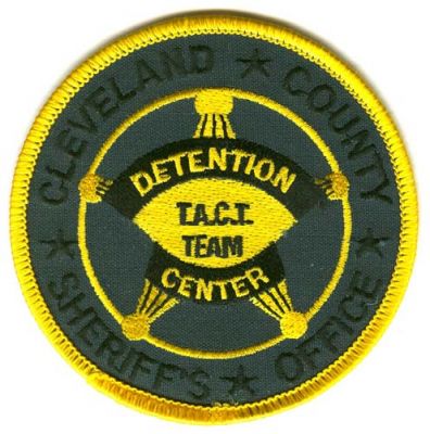Cleveland County Sheriff's Office Detention Center T.A.C.T. Team (Oklahoma)
Scan By: PatchGallery.com
Keywords: sheriffs tact