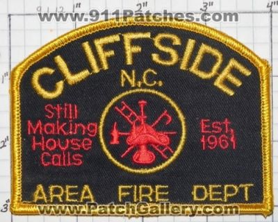Cliffside Area Fire Department (North Carolina)
Thanks to swmpside for this picture.
Keywords: dept. n.c.