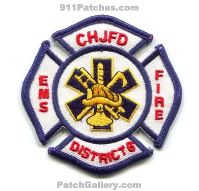 Clinton Highland Joint Fire District 6 Patch (Ohio)
Scan By: PatchGallery.com
Keywords: dist. department dept. ems chjfd