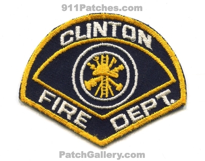 Clinton Fire Department Patch (New York)
Scan By: PatchGallery.com
Keywords: dept.