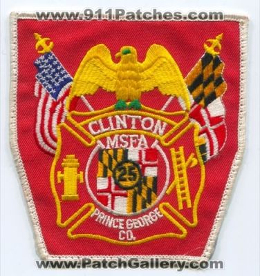 Clinton Fire Department Station 25 (Maryland)
Scan By: PatchGallery.com
Keywords: dept. msfa prince george county co.