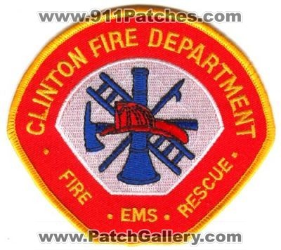 Clinton Fire Department Patch (Tennessee)
[b]Scan From: Our Collection[/b]
Keywords: rescue