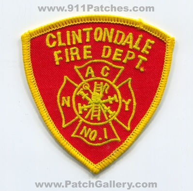 Clintondale Fire Department AC Number 1 Patch (New York)
Scan By: PatchGallery.com
Keywords: dept. a.c. no. #1