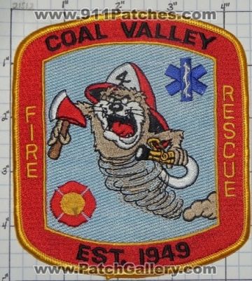 Coal Valley Fire Rescue Department (Illinois)
Thanks to swmpside for this picture.
Keywords: dept. 4 taz