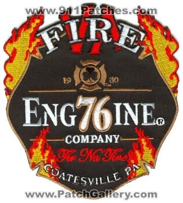 Coatesville Veterans Affairs VA Fire Department Engine 76 Patch (Pennsylvania)
Scan By: PatchGallery.com
Keywords: dept. company co. station pa fir na tine