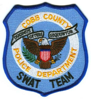 Cobb County Police SWAT Team (Georgia)
Scan By: PatchGallery.com
Keywords: department