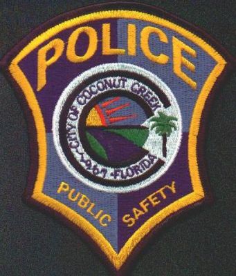 Coconut Creek Police Public Safety
Thanks to EmblemAndPatchSales.com for this scan.
Keywords: florida city of dps