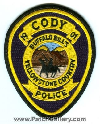Cody Police (Wyoming)
Scan By: PatchGallery.com
