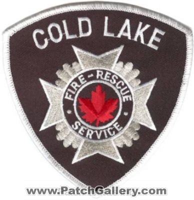 Cold Lake Fire Rescue Service (Canada AB)
Thanks to zwpatch.ca for this scan.
