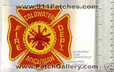 Coldwater Fire Department (Michigan)
Thanks to Mark C Barilovich for this scan.
Keywords: dept.