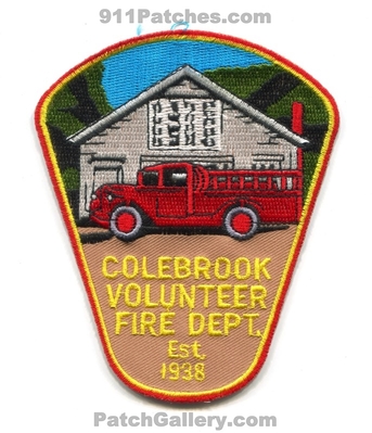 Colebrook Volunteer Fire Department Patch (Connecticut)
Scan By: PatchGallery.com
Keywords: vol. dept. est. 1938