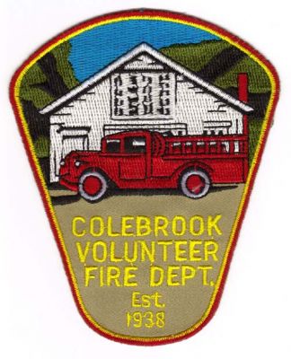 Colebrook Volunteer FIre Dept
Thanks to Michael J Barnes for this scan.
Keywords: connecticut department