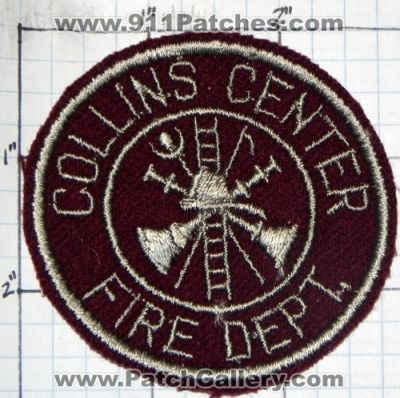 Collins Center Fire Department (New York)
Thanks to swmpside for this picture.
Keywords: dept.