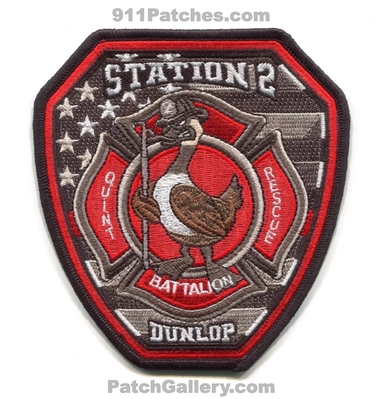 Colonial Heights Fire and EMS Department Station 2 Patch (Virginia)
Scan By: PatchGallery.com
[b]Patch Made By: 911Patches.com[/b]
Keywords: & dept. quint rescue company co. dunlop