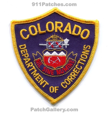 Colorado Department of Corrections Patch (Colorado)
Scan By: PatchGallery.com
Keywords: dept. d.o.c. jails prisons